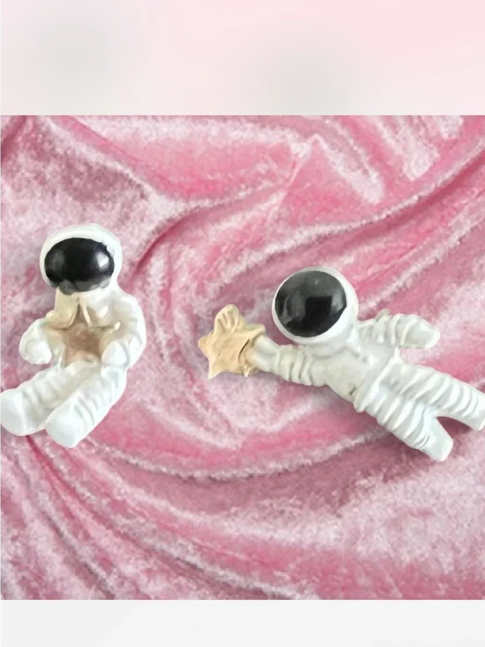 Astronaut Star Earrings